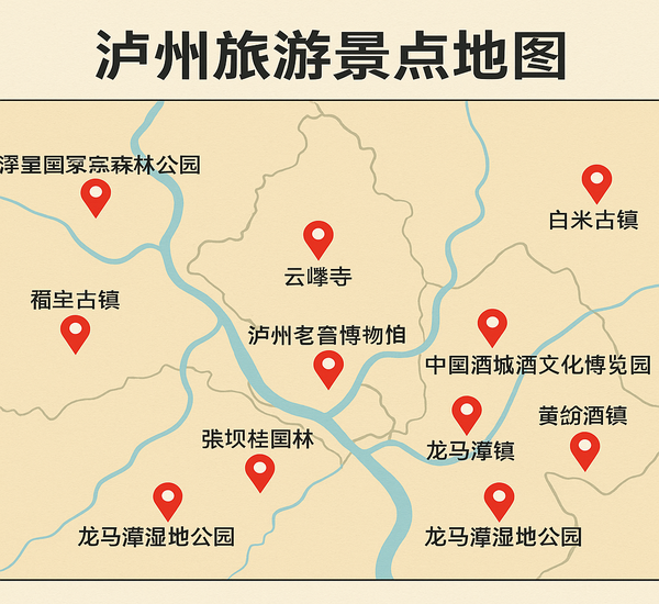 【攻略】瀘州旅遊熱門景點