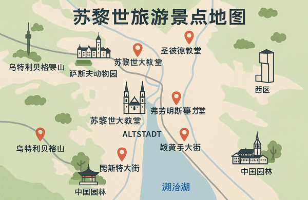【攻略】蘇黎世旅遊熱門景點