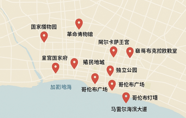 【攻略】聖多明戈旅遊熱門景點