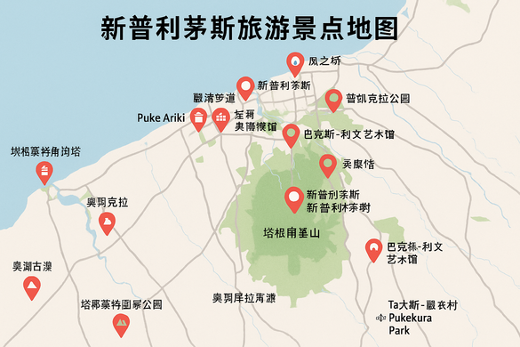【攻略】新普利茅斯旅遊熱門景點