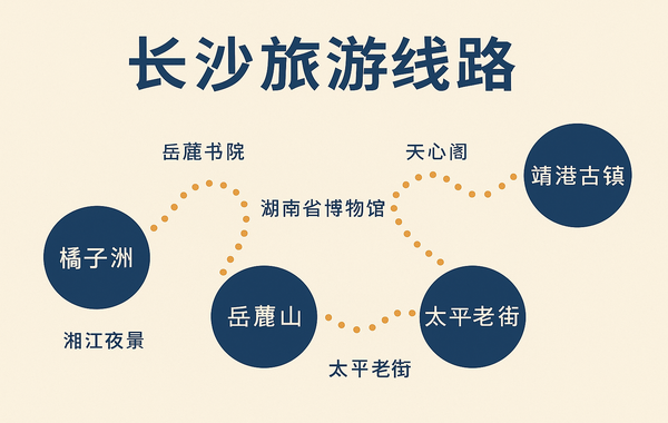 【攻略】长沙旅游线路行程