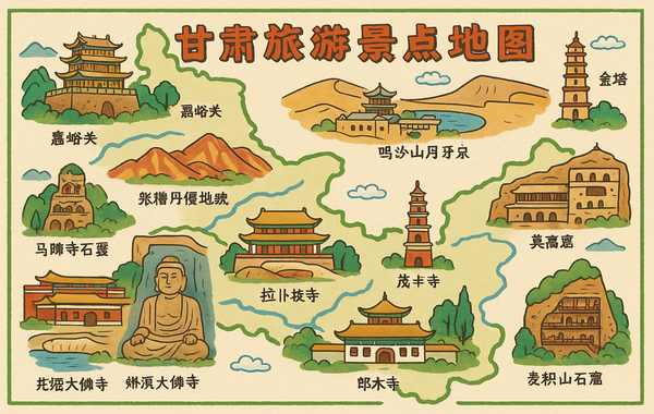 【攻略】甘肅旅遊熱門景點