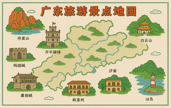 【攻略】广东旅游热门景点