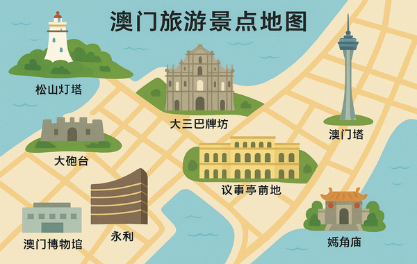 【攻略】澳門旅遊熱門景點